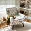 Fauteuil à dossier large capitonné Jaqueze-1781956150