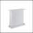 White High Gloss 6-Shelf Bar Table