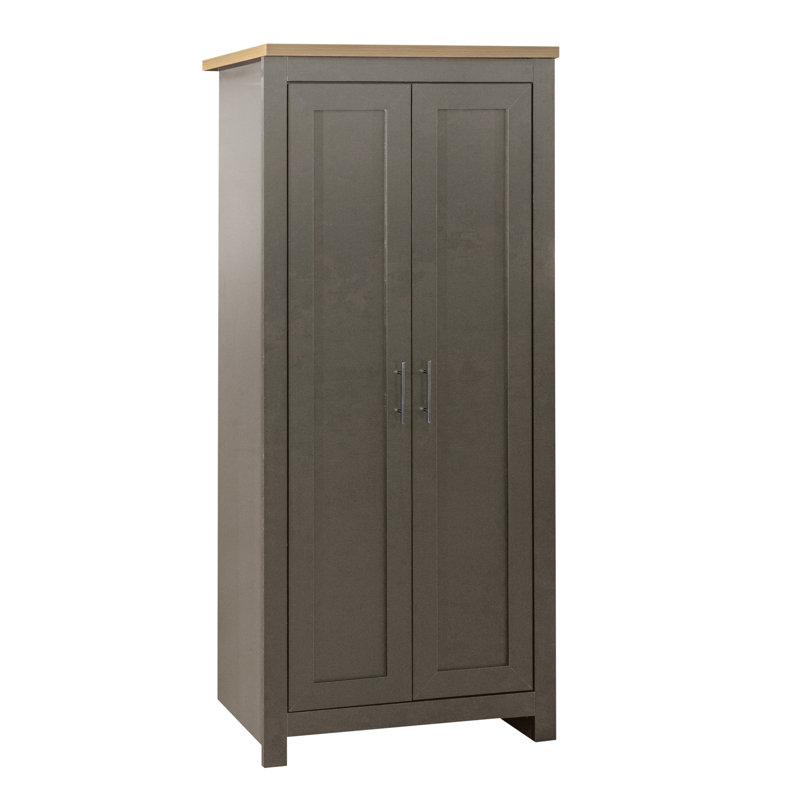 2 Door Manufactured Wood Wardrobe