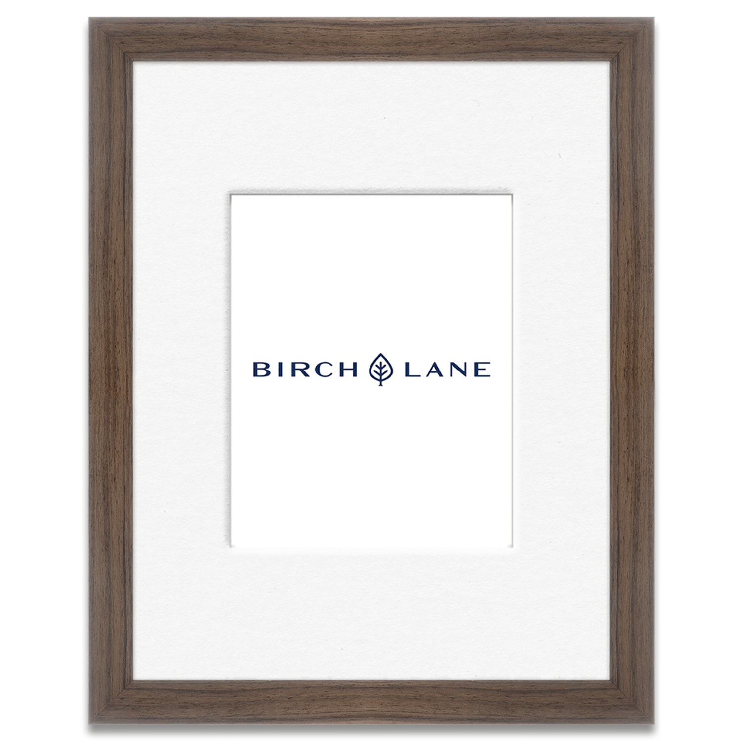 Arkhurst Wood Picture Frame with Mat, 18" x 24", Walnut, 24" x 30"