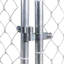 Dog Kennel Outdoor With Waterproof Canopy 181" * 181" *71.65"