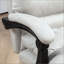 Fauteuil de bureau en microfibre à massage, fauteuil inclinable chauffant avec repose-pieds-318463836