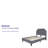 Aluino Arched Button Tufted Upholstered Platform Bed Frame - No Box Spring Required-395099097-395099103