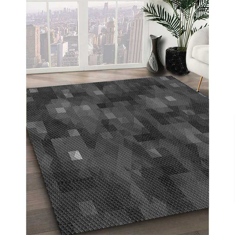Abstract Indoor Rug, Rectangle 8' x 12'