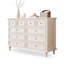 Armoire d'appoint en bois manufacturé blanc massif-1625147534