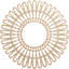 26"OD x 9 5/8"ID x 1/4"T Cornelius Wood Fretwork Pierced Ceiling Medallion, Birch-63411780-63411773