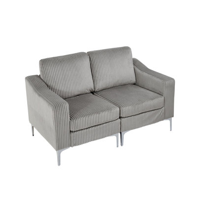Modular Sectional Two-Seater Sofa