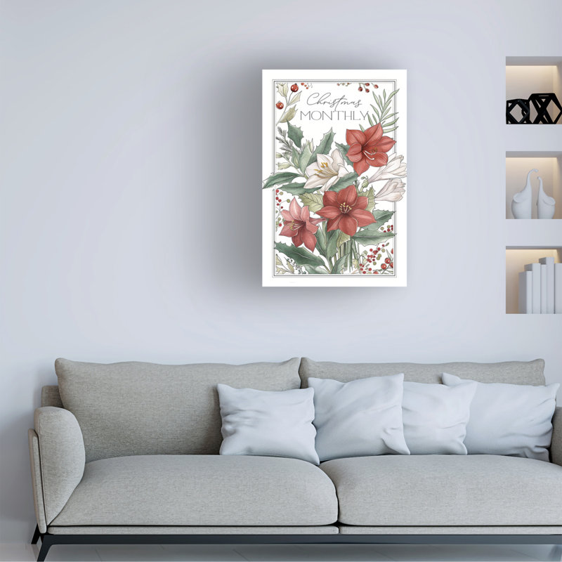 «Sasha Christmas», art sur toile, H 16 po x l 24 po