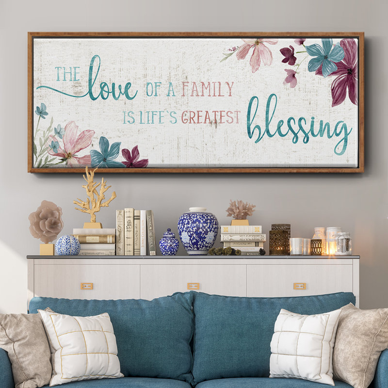 Life's Greatest - toile encadrée, H 8 po x l 20 po