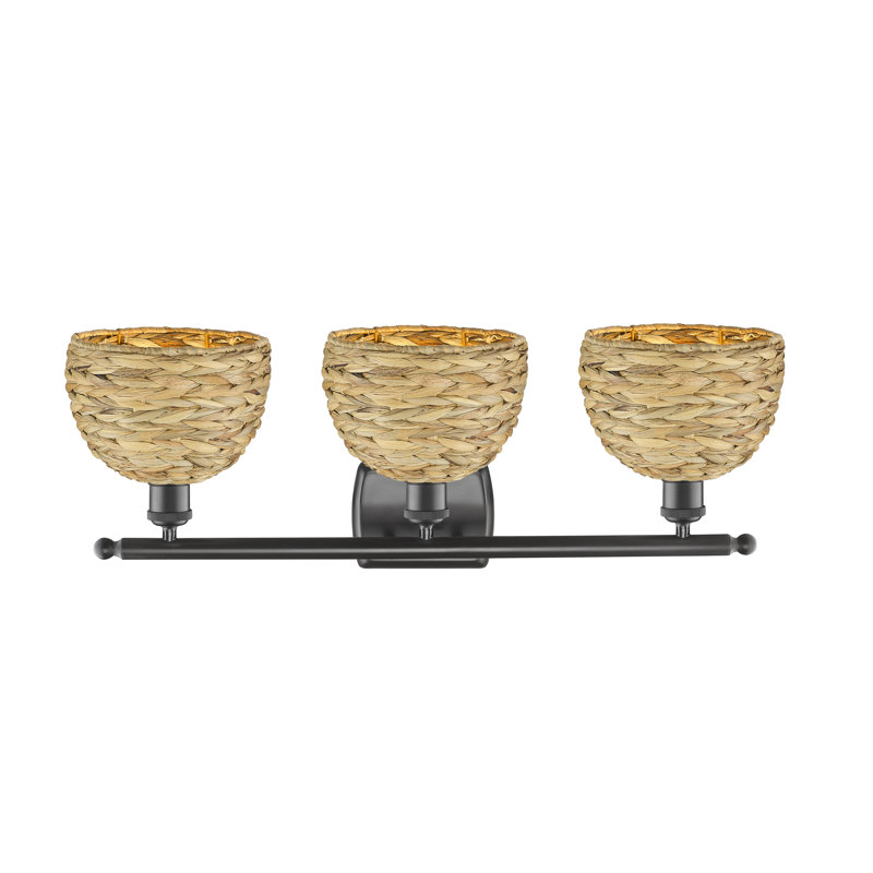 Bacarri 3 - Light Dimmable Vanity Light, Oil Rubbed Bronze