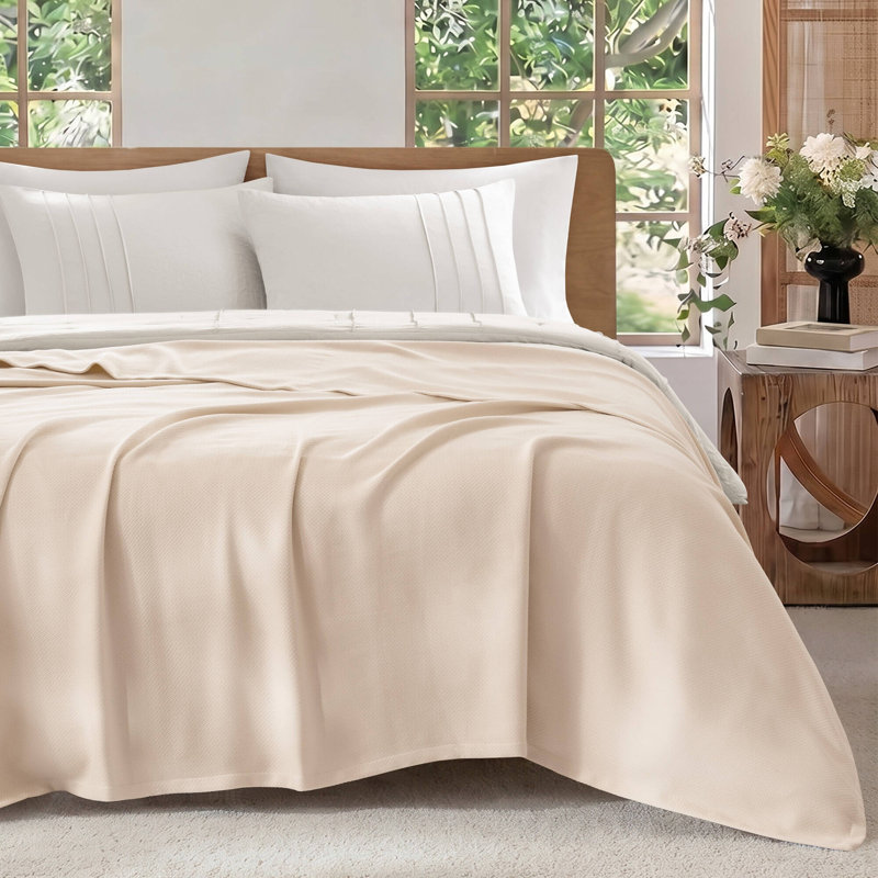 Couverture moderne et minimaliste, Beige