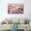 Ensemble de 1 tableau abstrait sur toile « Vagues »-129324081-129324075