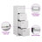 15.12'' Wide 4 -Drawer Steel File Cabinet-1094185972
