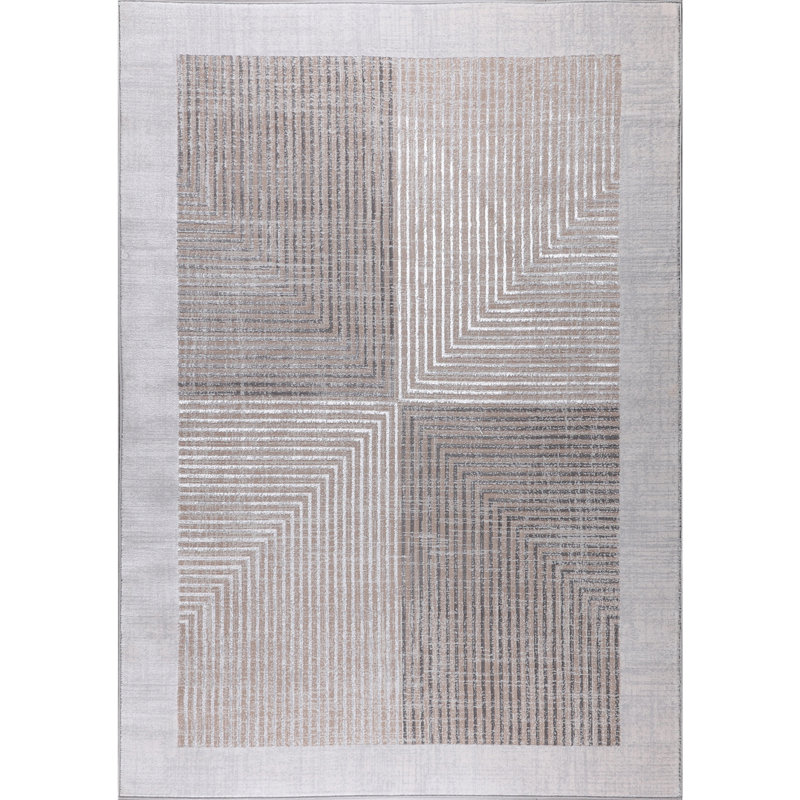 Striped Area Rug, Rectangle 200 x 275cm