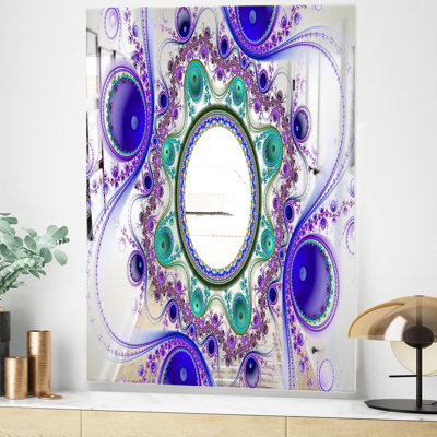 Miroir mural Circles and Curves II