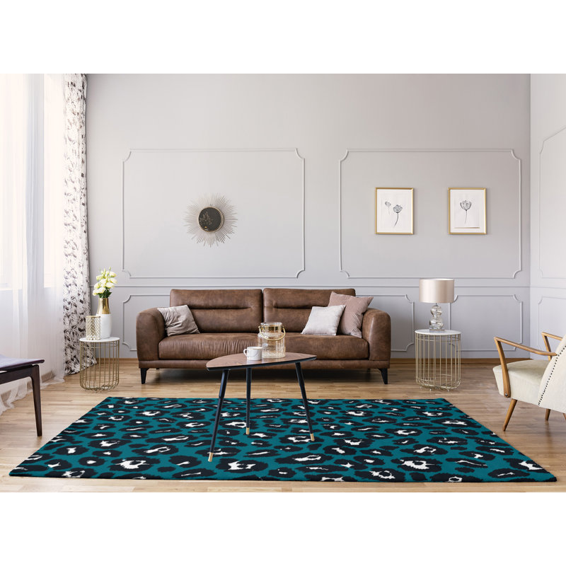 Animal Print Indoor Rug, Rectangle 8' x 10'