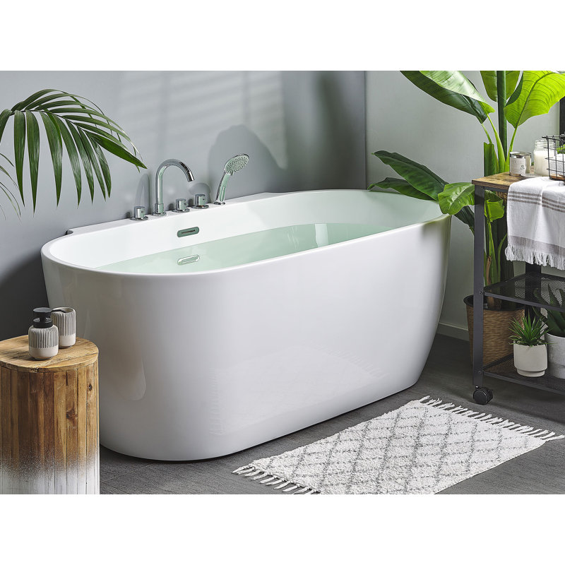 Bladwell 1690mm x 800mm Soaking Acrylic Bathtub