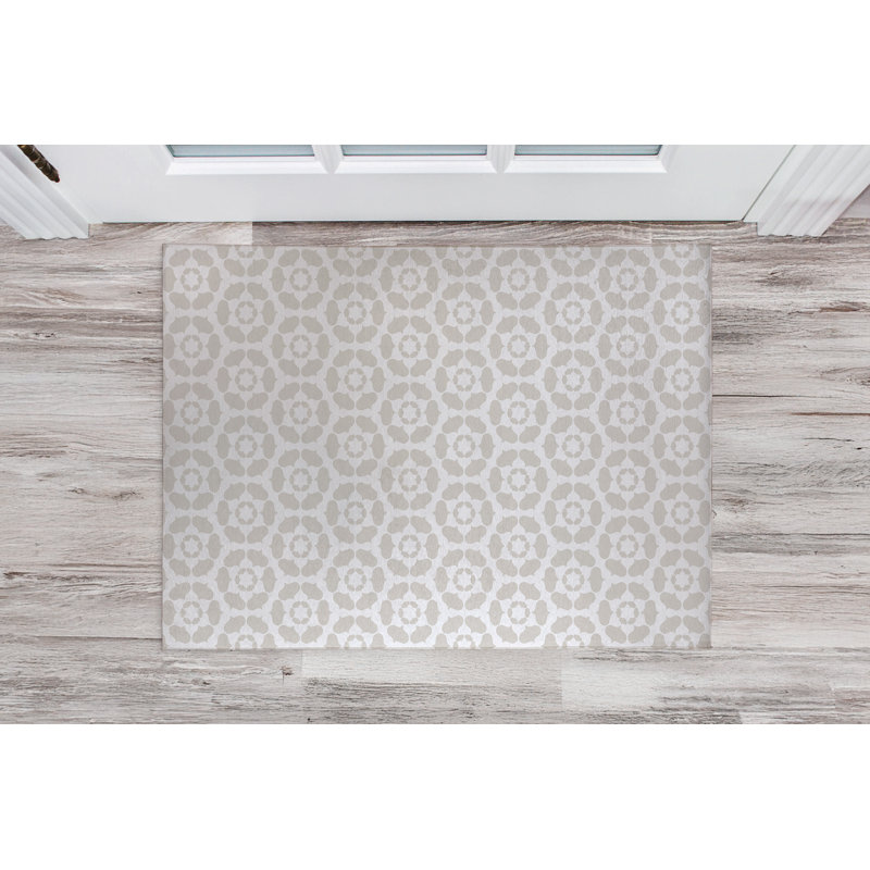 Paillasson Cleo, Gris lune, L 60 po x L 84 po