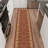 Homeline Non-Slip Rubberback Oriental Indoor Runner Rug, Dark Red-397911837