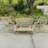 Outdoor Wicker Cushion Set for Bench and 2 Seats-986222423