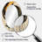 Abstract Circle In Gold And Grey Tones I - Large Oval Wall Mirror On Metal-1442834812