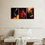 «Versing Glasses Of Red Wine», reproduction d'art sur toile-1508141342