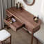Coiffeuse luxueuse en bois massif clair
