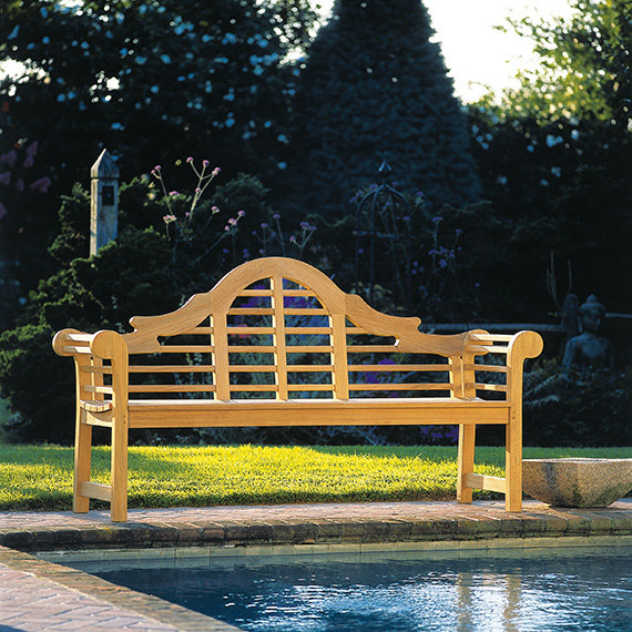Lutyens Outdoor Teak Bench