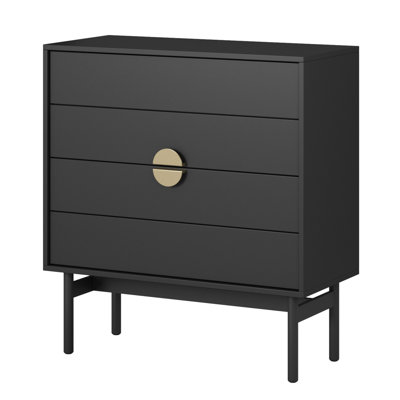 Anvitha 85.5 cm W Chest of 4 Drawers