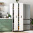 Slide Out Storage Bookcase with 2 Pulled Out Doors