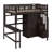 Loft Bed With Bookshelf,Drawers,Desk,And Wardrobe-122428037