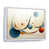 Cadre flottant blanc