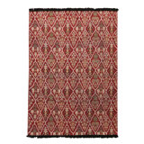 Burano Hand Knotted Wool Geometric Area Rug