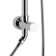 Kauai III 8-in Rain Showerhead Shower System with Slide Bar and Integrated Soap Dish 1.8 GPM