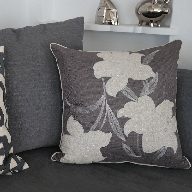Floral Throw Pillow