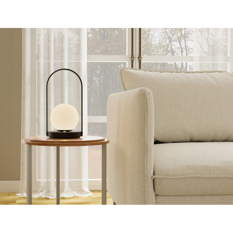 Strap Table Lamp, American Walnut