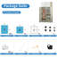 90cm - 90cm Walk-In Set