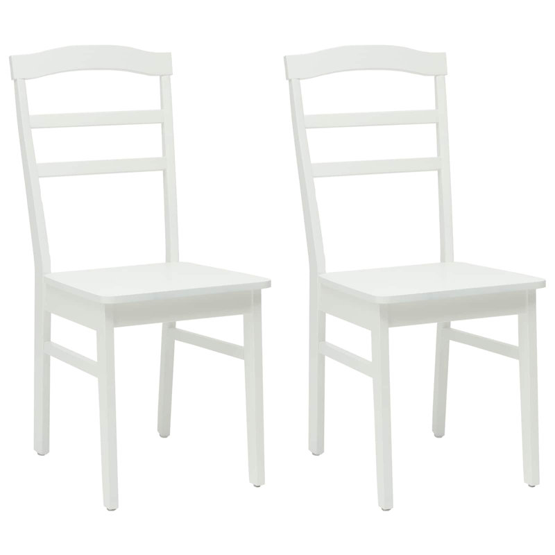 Tamotsu Solid Wood Accent, White