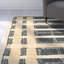 Tapis en laine / viscose touffeté à la main Martha Stewart or Cornucopia-29185900