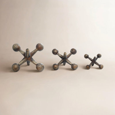 Alexandro 3-Piece Jacks Sculpture