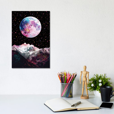 Full Moon VII by Gab Fernando - Wrapped Canvas Print