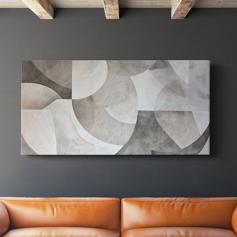 Abstract Series 1 # II-Gallery, toile tendue, H 16 po x l 32 po