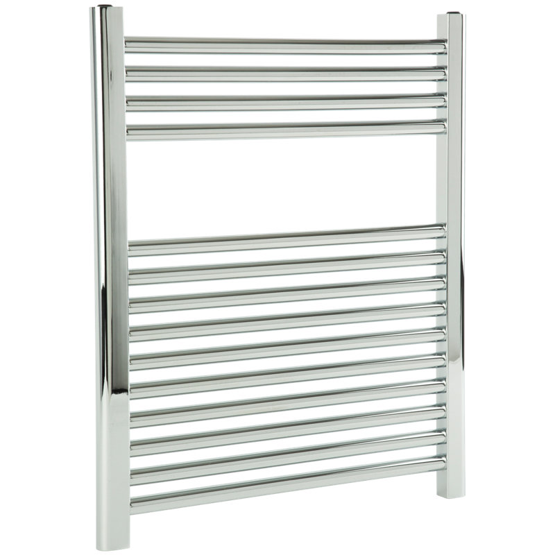 Denby Wall Mount Electric Towel Warmer, Chrome, 27" H x 29.5" W x 5.19" D