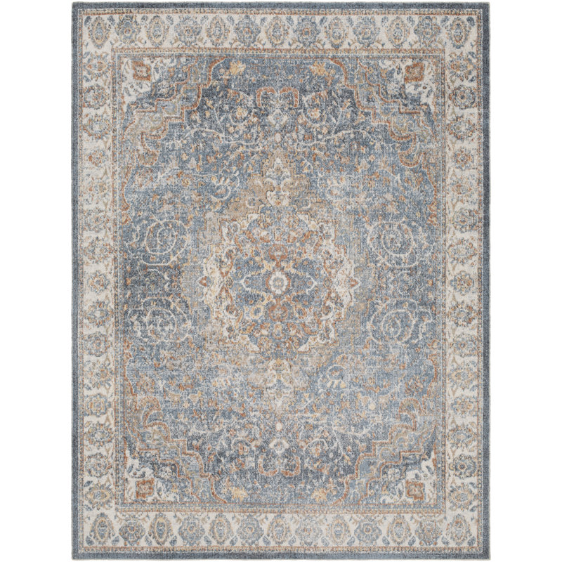 Benavidez Washable Oriental Indoor Rug, Rectangle 2'3" x 3'9"