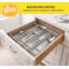 Rangement de tiroir h 2,5 po x l 9,25 po x p 12,5 po