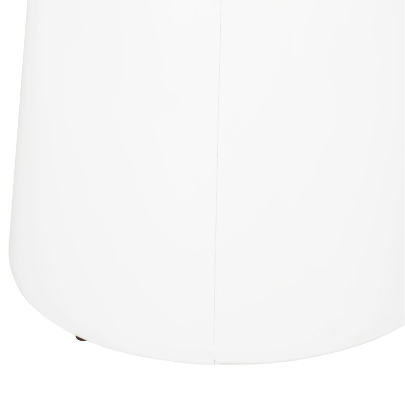 Table de bout d'extérieur en métal - Grand, Blanc