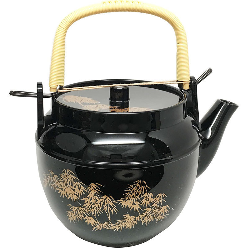 Bayou Breeze Mastrangelo 38oz. No Pattern Teapot