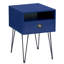 Table de chevet 1 tiroir en fer Adra-1162929787
