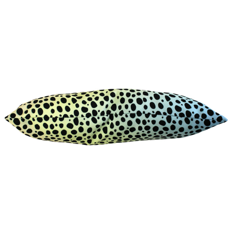 Emer Animal Print Reversible Throw Pillow, Pastel Gradient