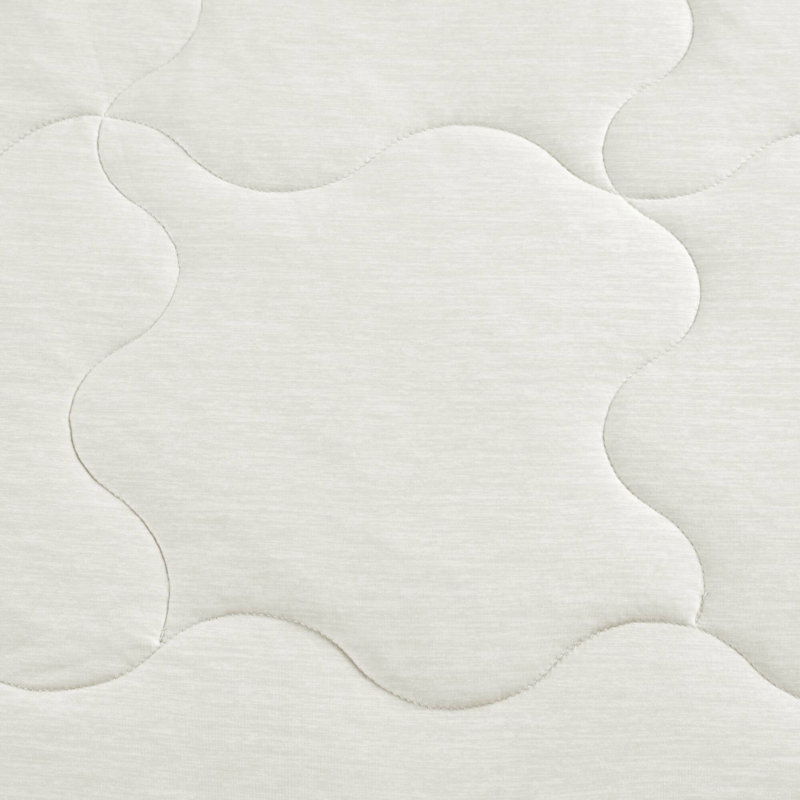 Ivory Lightweight Cooling Knit Throw Blanket
